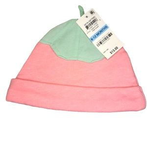 NEW First Impressions Strawberry Infant Hat